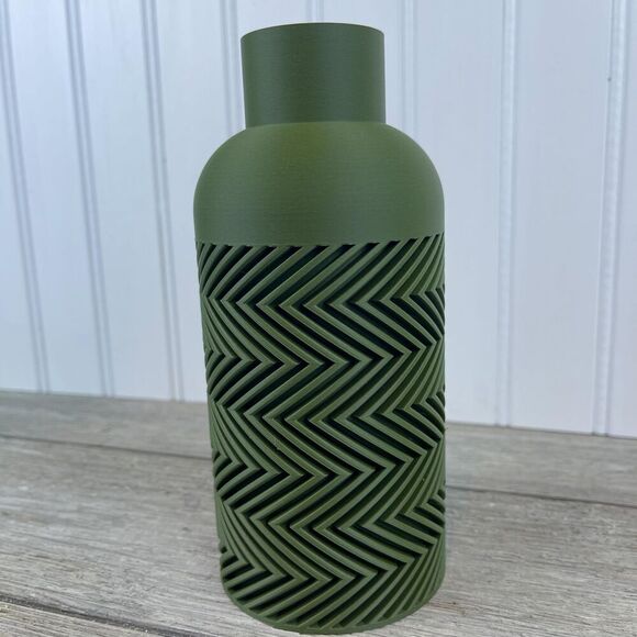 Unique Modern Flower Vase, The Sember Vase, Bookshelf Table - Picture 6 of 7